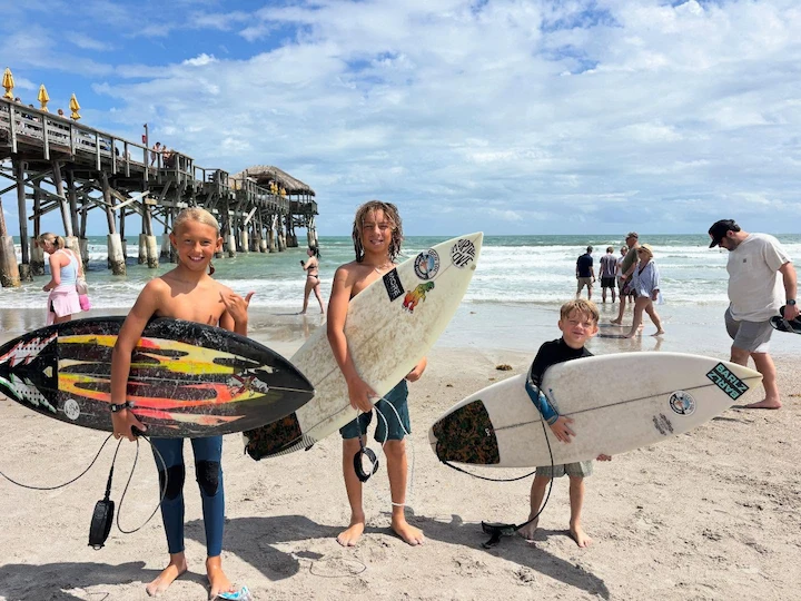 Surf coaching Cocoa Beach — intermediate and advanced surfers
